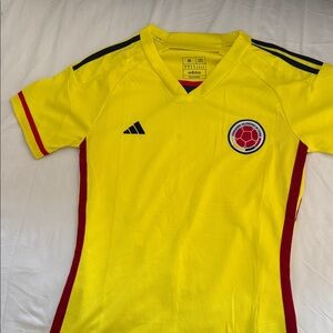 Adidas Kids Yellow and Red Soccer Jersey